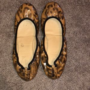 J. Crew leopard print flats